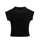 Softneck drop short-sleeve tee