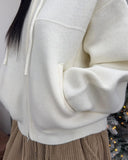 Diob Hooded Knit Zip-up