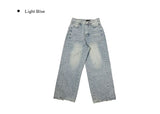 Ito Double Pocket Cutout Washing Wide Denim Pants