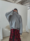 Papa High Neck Zip-up