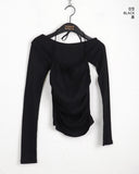 [Sleeveless SET] Sinal Layered Sleeveless Top One-Shoulder T-shirt