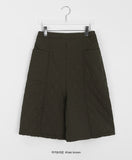 Okane Quilted Bermuda Pants