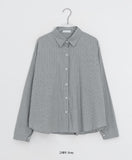 Tabin Vintage Stripe Over Long Sleeve Shirt