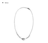 Qgu Heart Clip Surgical Necklace