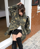 Molky Vintage High Neck Field Jacket