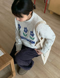 [unisex] Plop corduroy banding wide pants