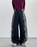 Theon Reverse Black Cargo Denim