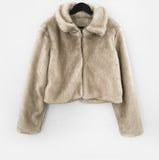 Line fur jacket