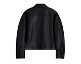 [Real Leather] Lambskin Overfit Two Way Single Jacket