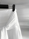 Elo Knot Nylon Midi Skirt