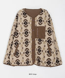 Cudor Ethnic Fleece Over Jumper