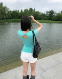 Petal Studded Pocket Shorts