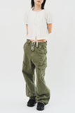 Fog Dyeing Cargo Pants