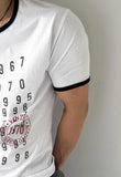 Crop Muscle Fit Ringer Archive T-shirt