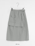 Jundro Summer Nylon Wrap Skirt