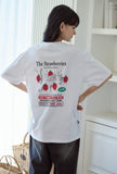 Strawberry Band Short Sleeve Tee
