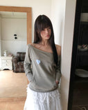 Baru Forever Off-Shoulder Sweatshirt