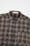 Elmer vintage washed over check shirt