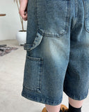 Elto Patch Carpenter Bermuda Pants