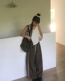 Neot Side Track Color Matching Nylon Pants