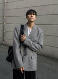 Premium Shetland Check Wool Jacket
