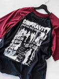 Dominic Color Matching Raglan Short Sleeve Tee