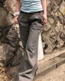 Daron Vintage Washed Low Bootcut Pants