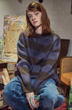 Wave Brush Stripe Sweater