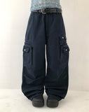 Poron Cargo Wide Pants