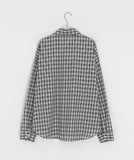 Pinby Basic Check Long Sleeve Shirt