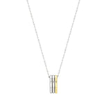 Triple Silver (C) Necklace M