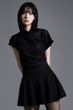 Flared Knit Skirt