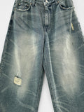 Lowen damage balloon denim