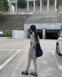 Mina Nylon Anorak Jumpsuit
