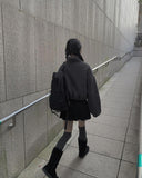 Dutch mini pleated skirt