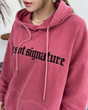 Riel Embroidered Pigment Hoodie