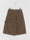 [unisex] Accorri Carpenter Pintuck Bermuda Pants