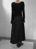 Dupe Pintuck Drape One Piece