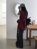 [MADE] Podil Linen Roll Oversized Fit Checkered Long Sleeve Shirt