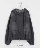 [unisex] Epfen Over Denim Hood Jumper