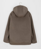 Runid quilted wool hood coat - Wool 50