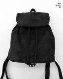 Boot String Suede Velvet Backpack