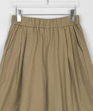 [BAONHAUS] Teokeuni banding pin tuck cotton Bermuda pants