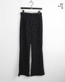 Loner Vintage Floral Bootcut Knit Pants