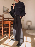 Spring Pintuck Wide Slacks