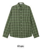 Belle loose check shirt