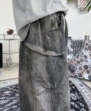 Lowwood Dirty Washed Balloon Denim Pants