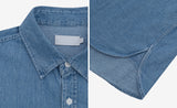 Laure short sleeve denim shirt