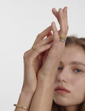 Iceblock Silver Ring M