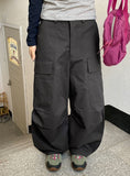 Roil Cotton Wide Cargo Pants